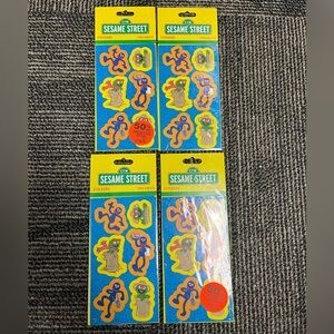 Vintage sesame street stickers